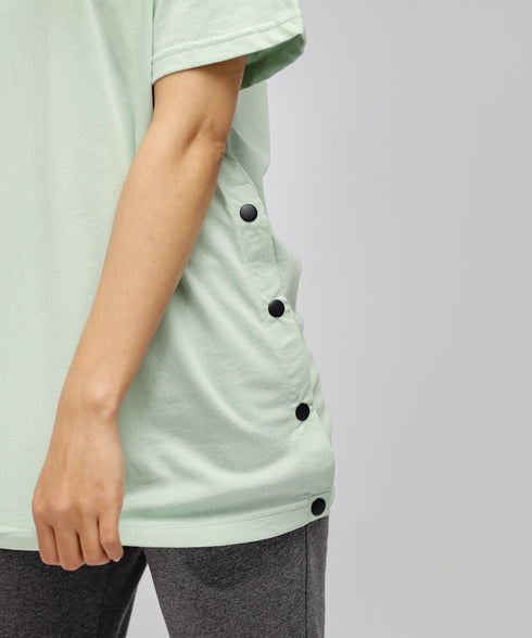 Women's Snap Button Tee